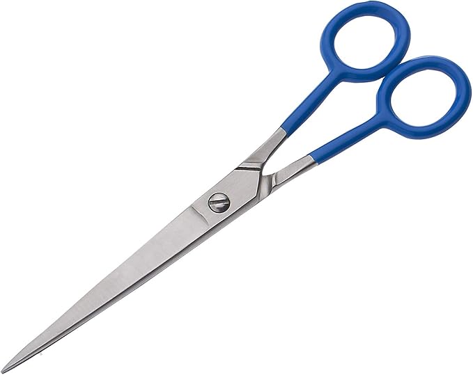 Professional Super Cut Sharp Barber Scissors 7 Inch, Professional Hair Cutting Shears For Men & Women, Soft Easy Grip, Stainless Steel