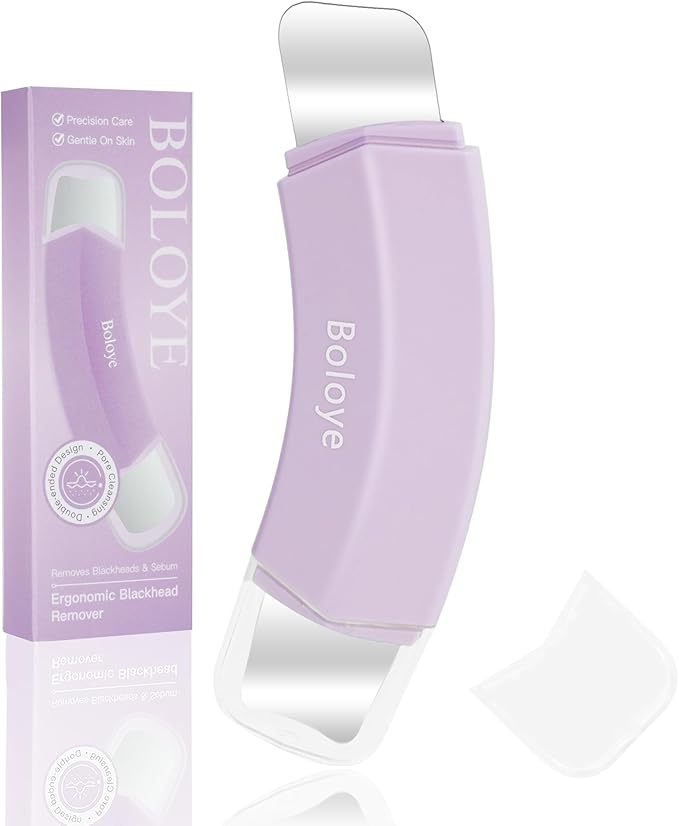 Blackhead Remover Tool – Dual-Head Face Scraper & Pore Cleaner for Deep Facial Cleansing, Nose Scraper for Nose & T-Zone, Skin Care Tool for Men and Women