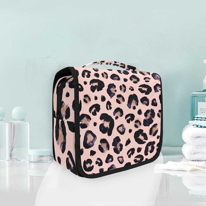 senya Hanging Travel Toiletry Bag Kit Makeup Case Cosmetics Organizer for Men Women