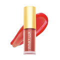 Winky Lux Swoon Very There Lip Oil - Hydrating Nude Brown Tint with Jojoba Oil, Non-Sticky Glossy Lip Oil, Natural Beige Gloss for Juicy Lips & Soft Vanilla Scent