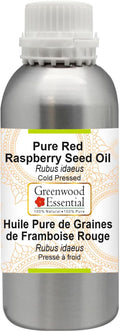 Greenwood Essential Pure Red Raspberry Seed Oil (Rubus idaeus) Cold Pressed 1250ml (42 oz)