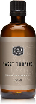 P&J Fragrance Oil Sweet Tobacco 100ml - Candle Scents, Soap Making, Diffuser Oil, Aromatherapy