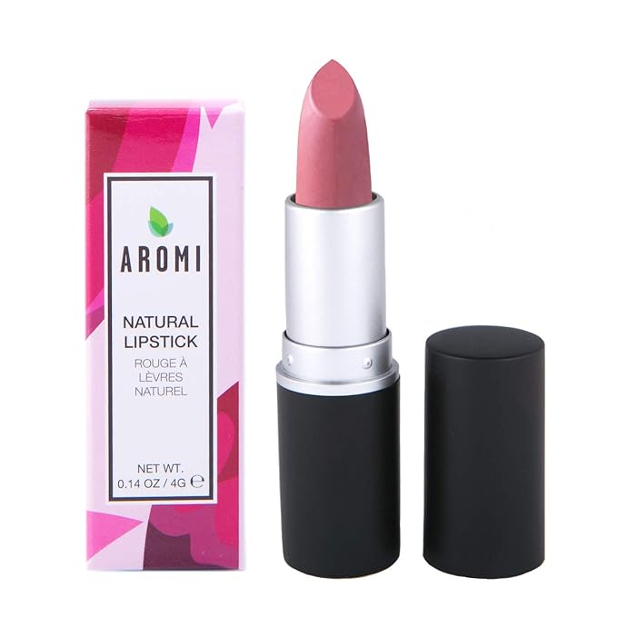 Aromi Berry Nice Natural Lipstick | Vegan, Cruelty-Free, Moisturizing, Cream Finish