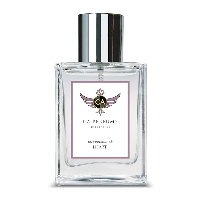 CA Perfume Impression of Heart for Women Floral Fragrance Long Lasting Perfumes for Women Eau De Parfum 1.7 Fl Oz 50ml