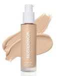Wonderskin Hyper-Bond Serum Foundation – Waterproof, Transfer-Proof, 24HR Longwear Face Makeup with Niacinamide & Hyaluronic Acid – Lightweight, Natural Finish, Vegan & Cruelty-Free (Echo)