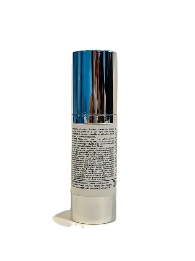 Professional Grade Super C & E Serum for Glowing Skin – Stabilized, Non-Stinging Vitamin C Formula – Vegan, Cruelty-Free, Anti-Dullness Face Serum – 1 oz