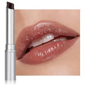 Brown Honey Butter Lipstick Tinted Lip Balm, Shine Moisturizing Plumper Lipstick for Women, Natural Nourishing Hydrating Lip Gloss Stain for Dry Lips, Lightweight Lip Liner Care Makeup, Vegan