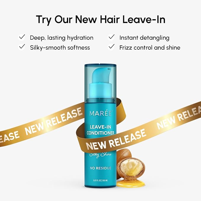 MAREE Deep Conditioning Hair Mask Conditioner for Women & Men – Hydrating Moisturizing Color Safe Hair Conditioner – Hair Moisturizer for Curly Dry Damaged Color Treated – Acondicionador Para Cabello