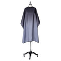 Fromm Professional Client Hair Styling and Hair Cutting Cape, Water and Stain Repellent Teflon Coating for Shampoo Bowl and Wet/Dry Cutting, 44" x 58", Black/Grey Ombre
