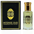 INTENSE OUD Attar Al Wardat Long Lasting Arabian Perfume Oils for Women 12ML (0.40 OZ) Fragrance Oil with Fresh Rose, Bright Bergamot & Woody Finish - Concentrated Perfume Oil in Black Gift Box