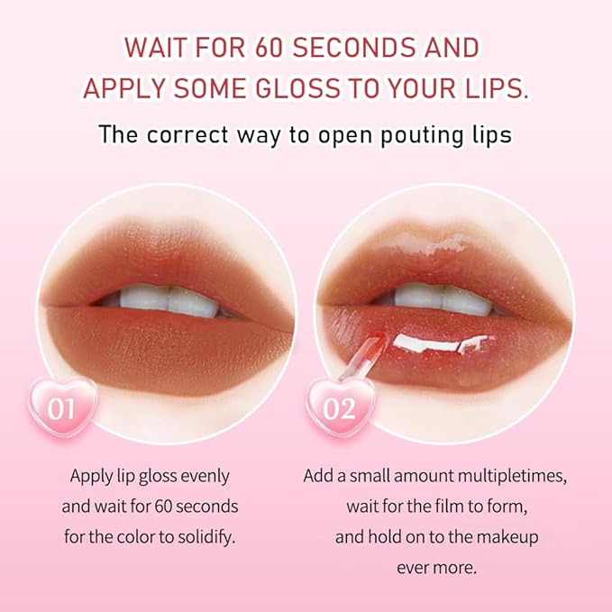 Dual-Ended Lip Stain & Lip Oil – 2-in-1 Matte Color and Hydrating Gloss, Long-Lasting Non-Sticky Lip Tint, Nourishing Moisture & Glassy Shine for Day-to-Night Looks 03#