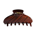 Hair Clip for Women, Burgundy, 4 Inches, Large Claw Clip for Thick Hair, Premium Durable Acetate, No Slip Grip, 1 Piece