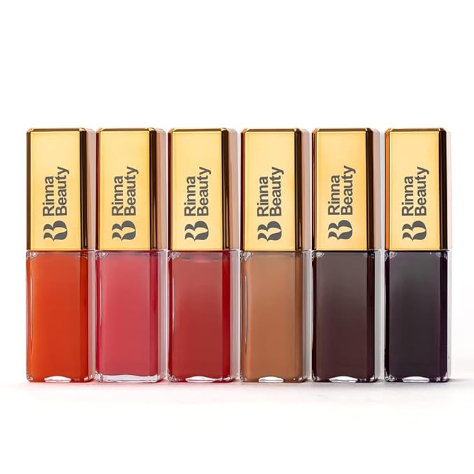 Rinna Beauty Larger Than Life Lip Plumping Oil - Illusion - Moisturizes & Hydrates Lips - Natural Plumping Over Time - Vegan, Cruelty-Free, & Paraben-Free 0.3 Fl Oz