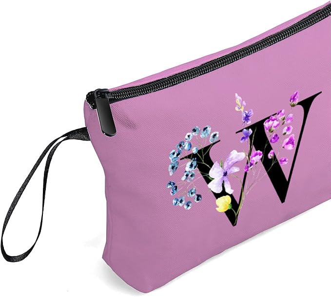 Birthday Inspirational Bridesmaid Proposal Team Small Gifts for Women Mom Aunt Teacher Sister Coworkers Makeup Cosmetic Bag Travel with Mirror Mothers Day Christmas Graduation W