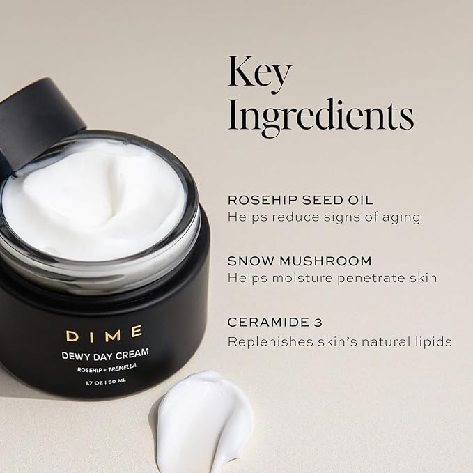 Dime Beauty Moisture Set ($76 Value) - Includes Dewy Day Cream + Restorative Night Cream (50 ml Each)