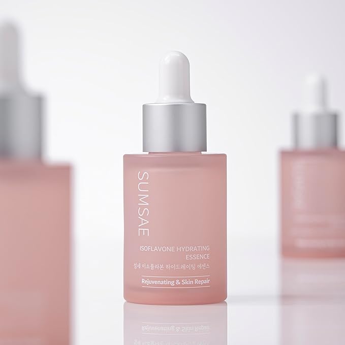 Isoflavone Hydrating Essence - Korean Skin Care with Polyglutamic Acid γ PGA from Korean Fermented Soybeans Hydrating and Firming Essence 30ml/1.01 fl.oz.