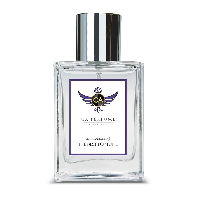 CA Perfume Impression of The Best Fortune for Women Amber Floral Fragrance Long Lasting Perfumes for Women Eau De Parfum 1.7 Fl Oz 50ml