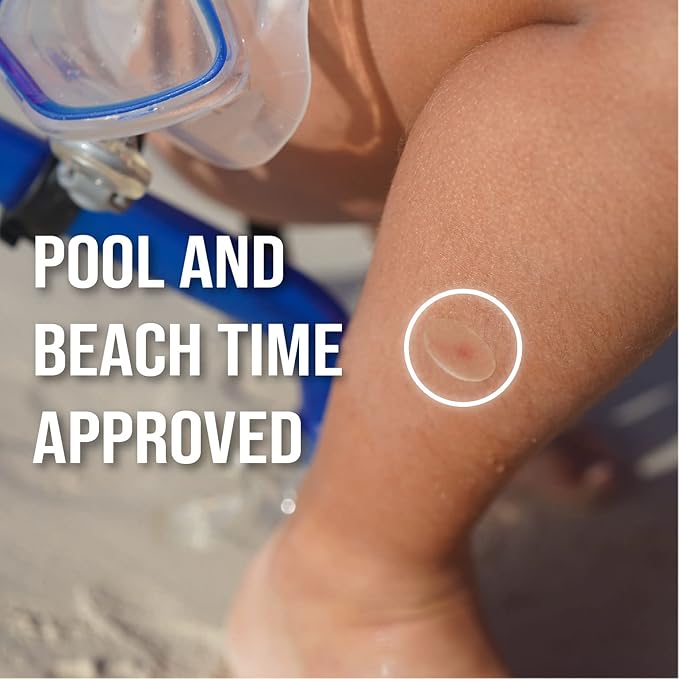 quitch Bug Bite Itch Relief Patch Kids, Bug Bite Patch, Summer Travel Essentials for Kids, Mosquito Anti Itch Cream Alternative Summer Camp Essentials Itch Relief, Baby hydrocortisone Alternative