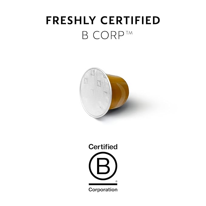 Nespresso Capsules Original Line, Caramello, Medium Roast Espresso Coffee, 50 Count Espresso Coffee Pods