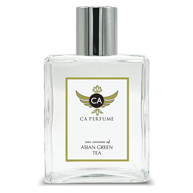 CA Perfume Impression of Asian Green Tea for Women and Men Eau De Parfum Citrus Aromatic Scent Long Lasting Unisex Fragrance Signature Scent for Day and Night Wear 3.4 Fl Oz 100ml