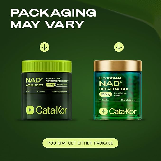 NMNH Supplement Alternative – Liposomal NAD+ Resveratrol – 30-Day Supply – Third-Party Tested – 180 Capsules – Advanced NAD+ Supplement - Pack of 3