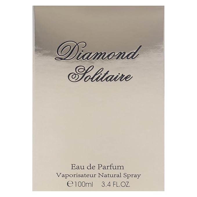 Diamond Solitaire - Long Lasting Perfume for Women - Floral Fragrances - Eau de Parfum - Bergamot, Rose Perfume for Women - 3.4 oz