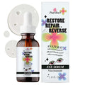 Natural Facial Serum - Anti Aging Moisturize Sensitive Skin - 30ml 1 fl oz - Tee Tree Vitamin C Shea Butter Hyaluronic Acid Multivitamin #Purifect (Niacinamide Eye Serum)