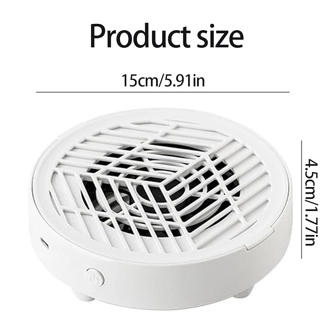 Nail Dust-Collector Filter for Nail Techs, Rechargeable Nail-Dust-Collector - Image 4