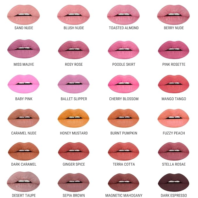 Aromi Peach Matte Liquid Lipstick | Peachy Nude Lip Color, Pink Caramel, Vegan, Cruelty-free, Long-Lasting, Handmade (Fuzzy Peach)