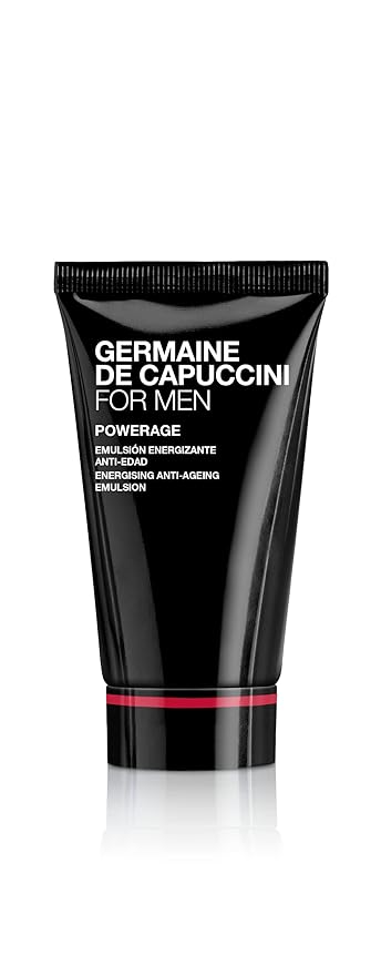 Germaine de Capuccini - FOR MEN Powerage Serum - Energising Anti-ageing Emulsion - Repairing and regenerating effect - 1.7 Oz