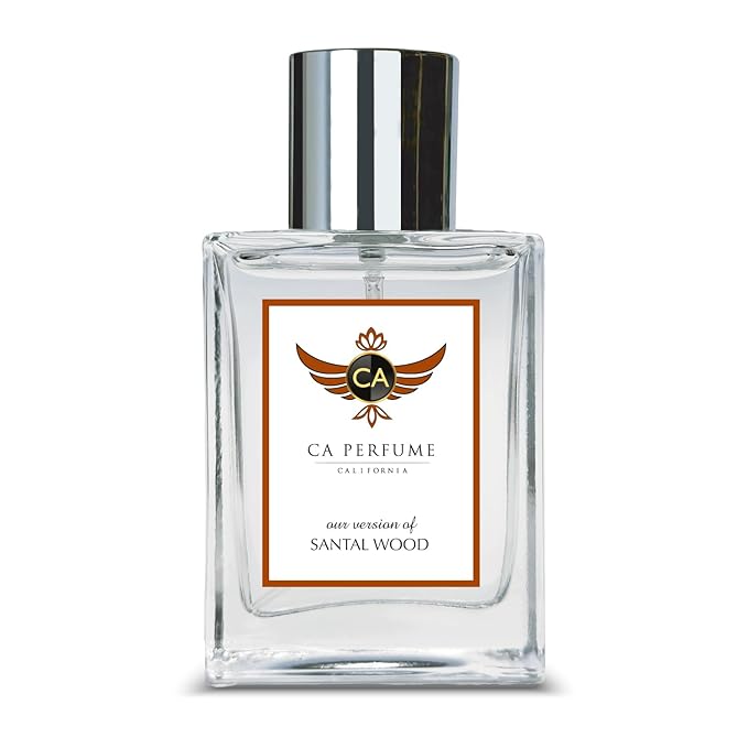 CA Perfume Impression of Santal Wood for Women and Men Long Lasting Unisex Fragrance Eau De Parfum 1.7 Fl Oz 50ml