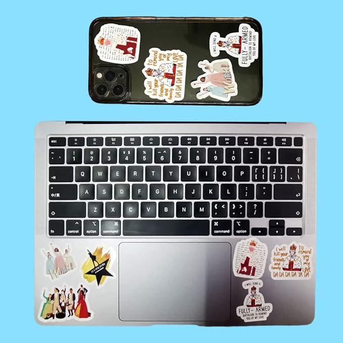 Fun Cosmetic Bag and 5 Stickers Hamil-ton Musical Gifts Musical Gifts for Music Lovers Hamil-ton Gifts Musical Gifts for Ladies She I'll Send Armed Armies to Remind You of My Love