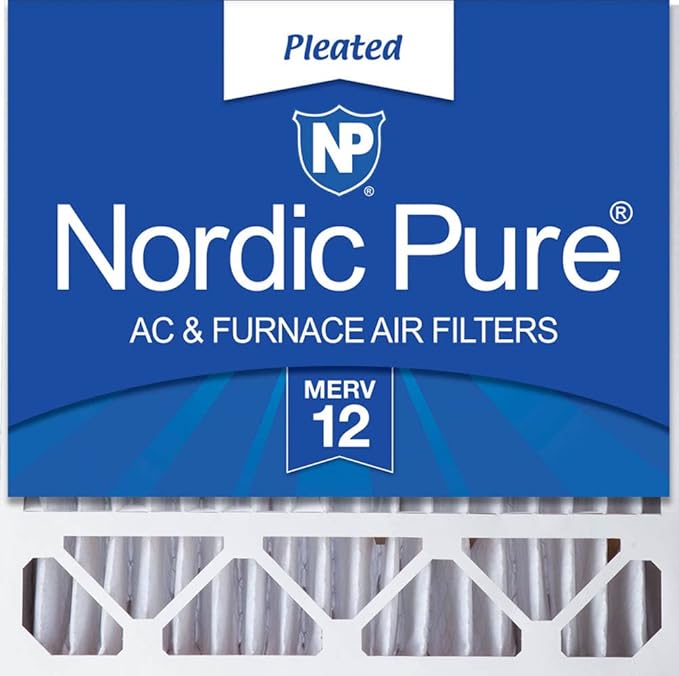 Nordic Pure 20x20x5 Honeywell/Lennox Replacement MERV 12 Air Filter 1 Pack by NordicPure