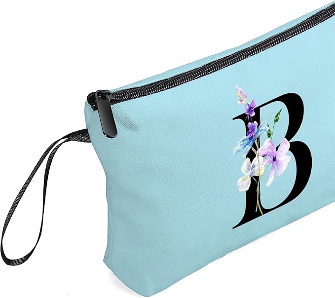 Birthday Inspirational Bridesmaid Proposal Team Small Gifts for Women Mom Aunt Teacher Sister Coworkers Makeup Cosmetic Bag Travel with Mirror Mothers Day Christmas Graduation B