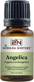 Angelica Essential Oil 100% Pure Premium Therapeutic Grade, Undiluted - Aromatherapy Diffuser for Calm and Relaxation, Skin Care, Hair Care