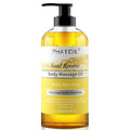 PHATOIL 260ML YlangYlang Body Massage Oil for with Clary Sage and Rose Oil, Large Bottle Body & Facial Oil for Nourishing Skin, Muscle, Scented Body Oil for After Shower(8.8FL.OZ)