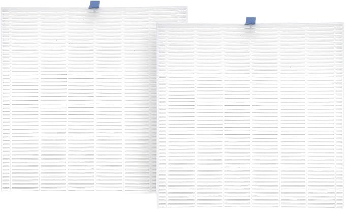 Reusable Nail Dust Collector Filters – Madenia 2PCS High-Density, Washable & Easy to Clean (17x17x4cm) for Enhanced Air Quality in Nail Salons & Home Use, White （Suitable for 502 Nail Dust Collector）
