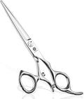 Dream Reach HIGH-END SERIES Japanese 440C Stainless 6.0" 360° Swivel Thumb Ring Professional Barber Razor Edge Hairdressing Straight Cutting Scissors