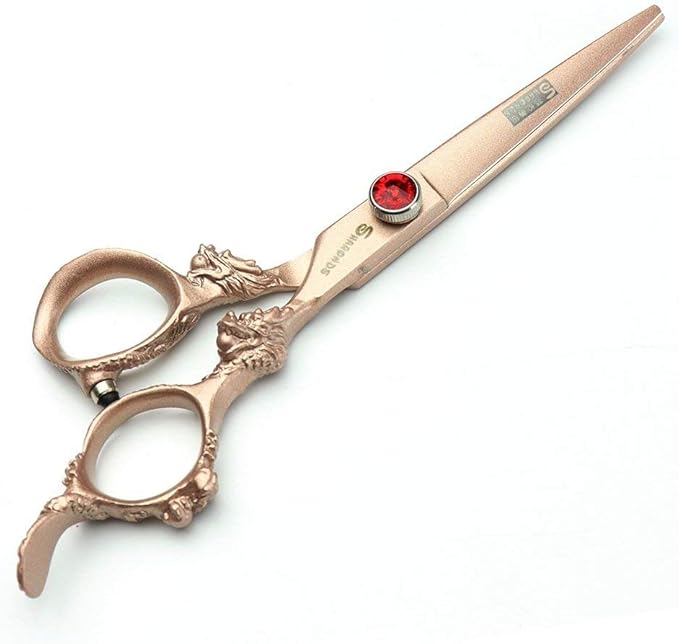 Hair Scissors 6/7/8/9-inch 440C High Hardness For Hairdressers Haircuts Cuttinging Scissors Professional Haircut(6 inch-2pc)
