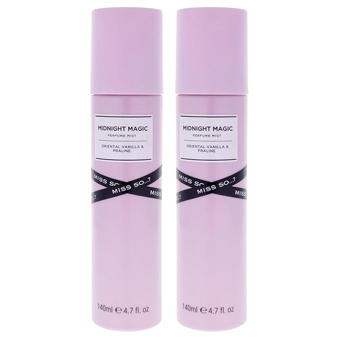 So...? Midnight Magic Perfume Mist for Women - 4.7 oz Mist - Pack of 2