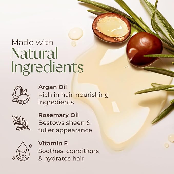 Gya Labs Daily Gloss Argan Oil - 3.4 Fl Oz - for Frizzy, Damaged & Color-Treated Hair - Strengthening, Shine & Protection