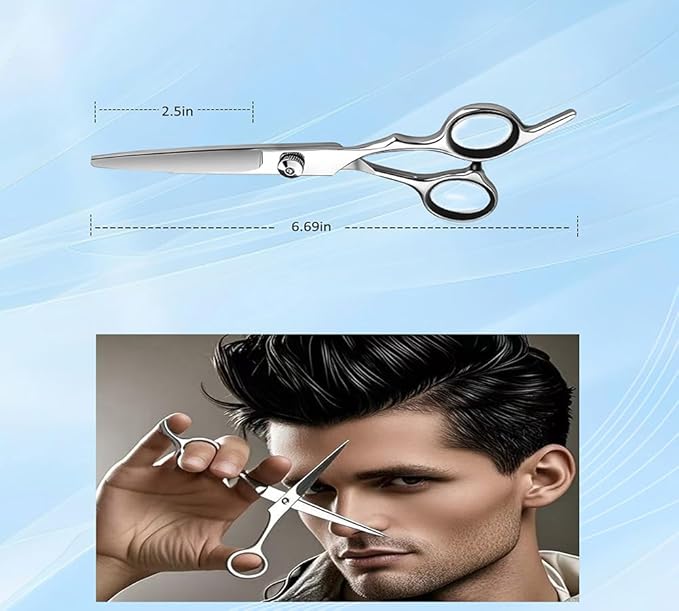 Hair Cutting Scissors, Professional Hair Scissors Razor, Barber Shears, Ultra Sharp Blades. For hair salon,hair studio or home