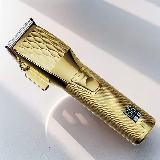 Professional Cordless Hair Clippers and T-Blade Beard Hair Trimmer Sets for Men, Barber Clippers with Travel Case, Rechargeable Home Haircut Beauty Kit for Men