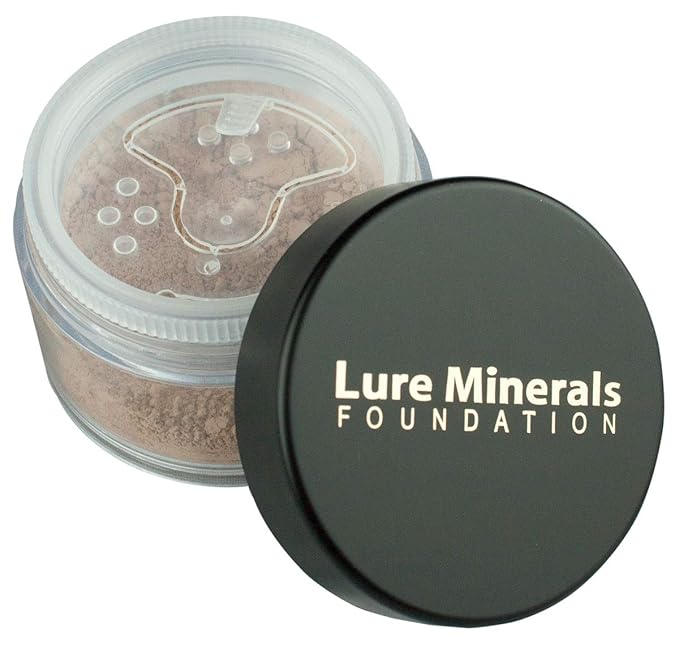 ASC Mineral Foundation Loose Powder 8g Sifter Jar- Choose Color,free of Harmful Ingredients (Compare to Bare Minerals (Medium Luminous 8 Grams)