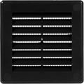 Vent Systems 4'' x 4'' Inch Black Soffit Vent Cover by VentSystems