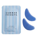 Summer Fridays Jet Lag Under Eye Patches - Hydrating & Depuffing Hydrogel Eye Masks with Caffeine & Peptides to Soothe & Refresh the Undereye Area (6 Pairs)