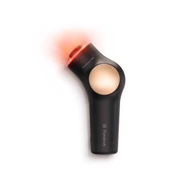 TheraFace Therabody TheraFace PRO - Microcurrent Facial Device, 8-in-1 Compact Face Massager&Facial Sculpting Tool with Light Therapy for Skin Tightening, Anti Wrinkle, Anti Aging & Skin Care (Black)