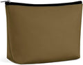 Small Zipper Cosmetic Case, Portable Makeup Case, Toiletry Bag, Travel Cosmetic Toiletry Bag Brown
