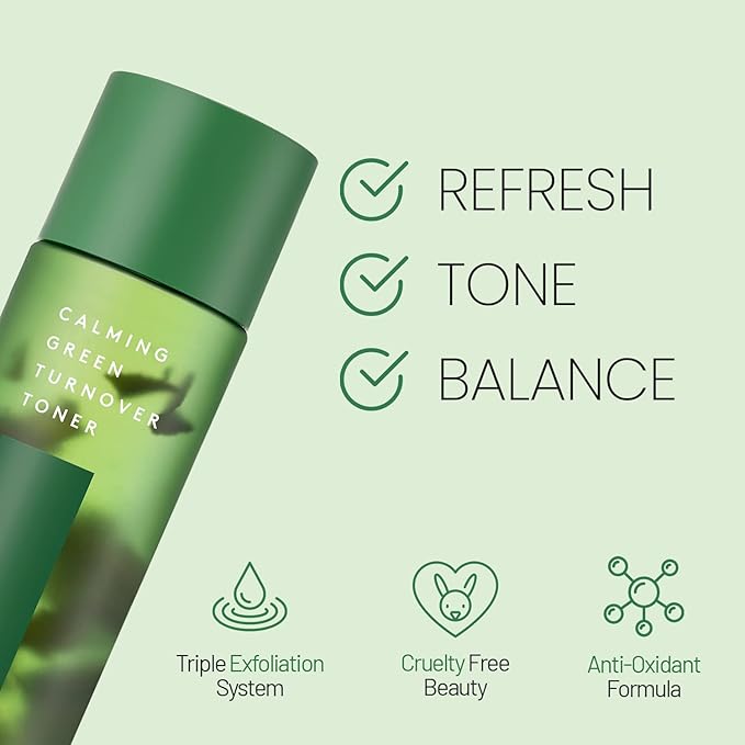 lapalette Calming Green Basic Skincare Set – Toner & Cream
