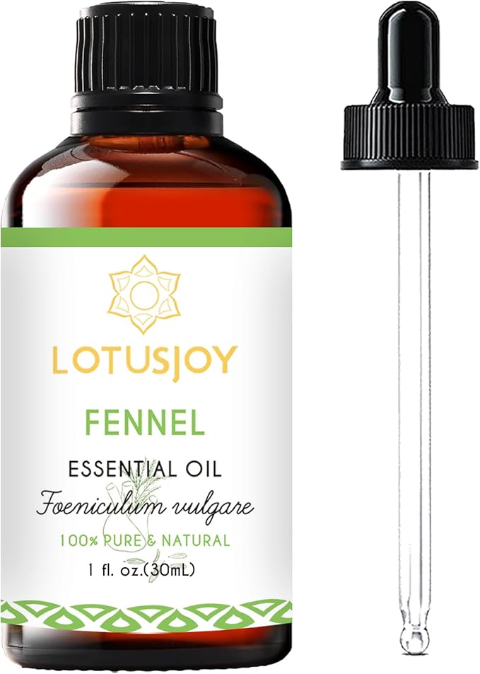 Fennel Essential Oil, 100% Pure Natural for Diffuser Skin DIY - 1 Oz